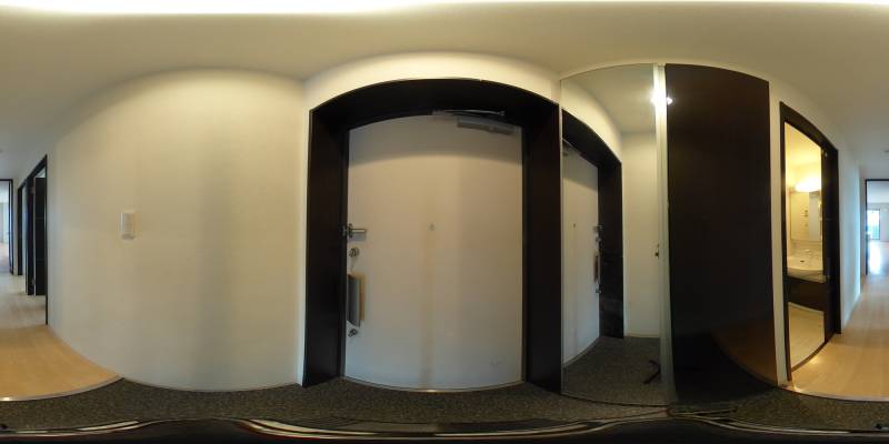 パノラマ画像玄関