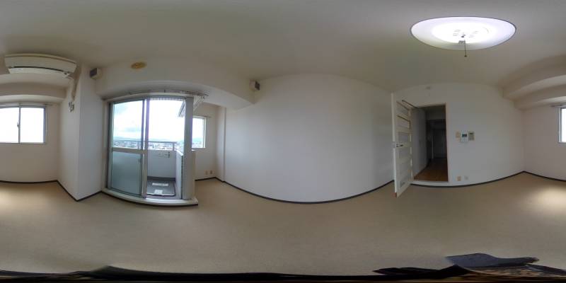 パノラマ画像洋室