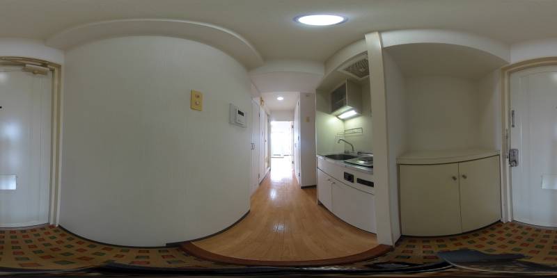 パノラマ画像玄関