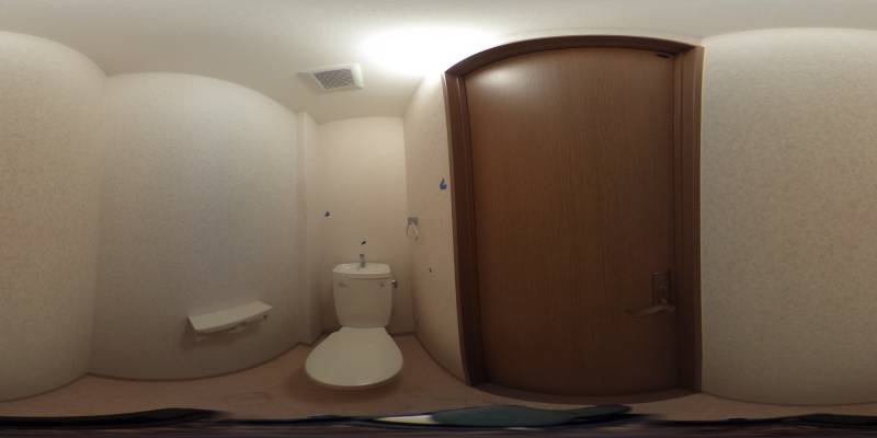 パノラマ画像トイレ