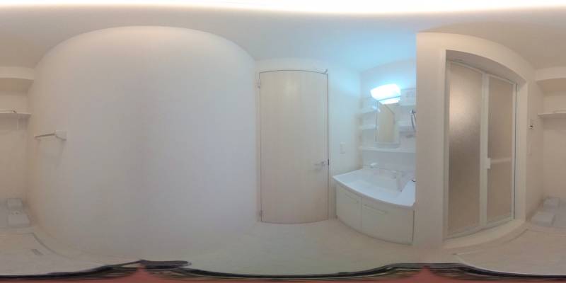 パノラマ画像洗面所