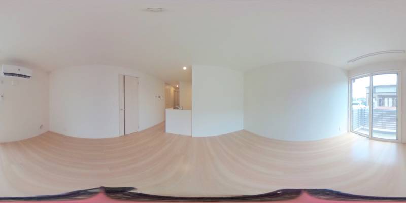 パノラマ画像リビング