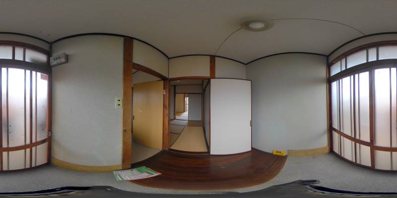 パノラマ画像玄関