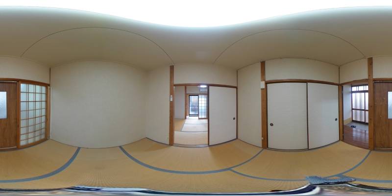 パノラマ画像洋室