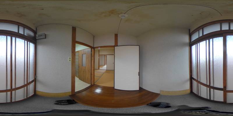 パノラマ画像玄関