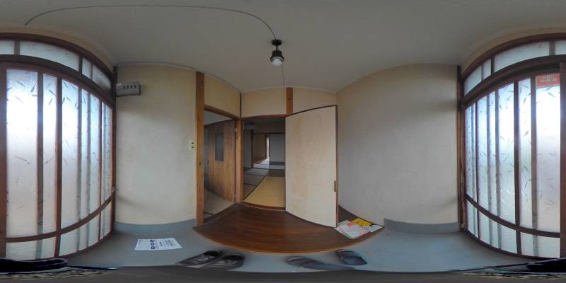 パノラマ画像玄関