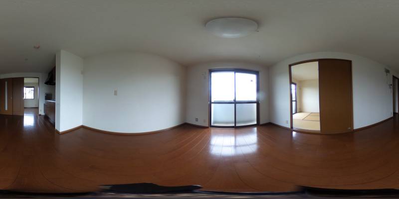 パノラマ画像リビング