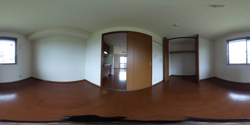 パノラマ画像洋室