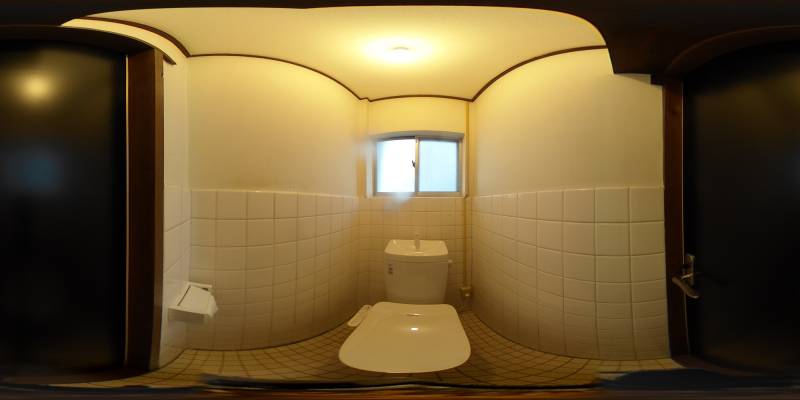 パノラマ画像トイレ