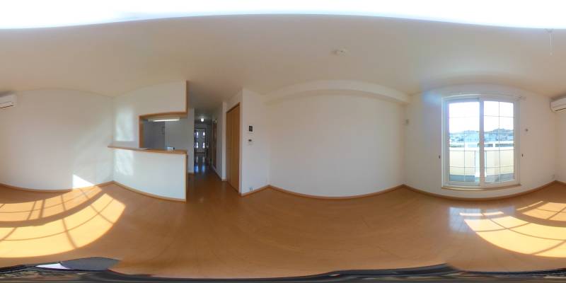 パノラマ画像リビング