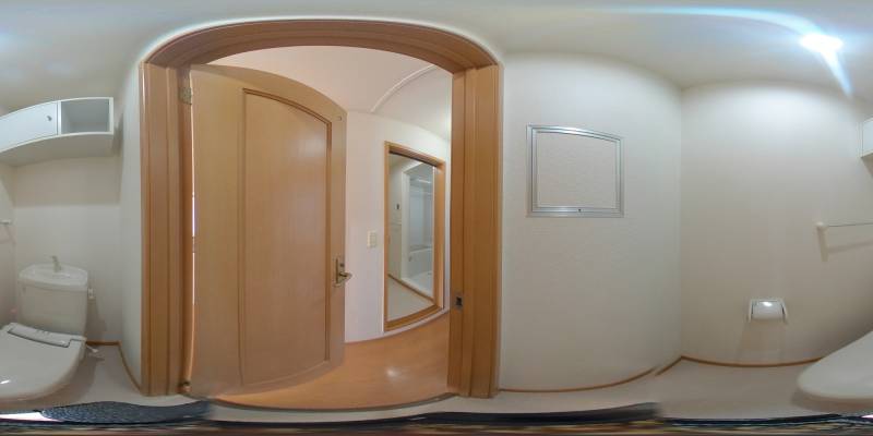 パノラマ画像トイレ