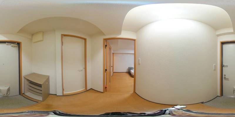 パノラマ画像玄関