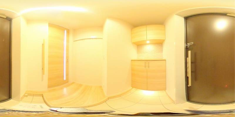 パノラマ画像玄関