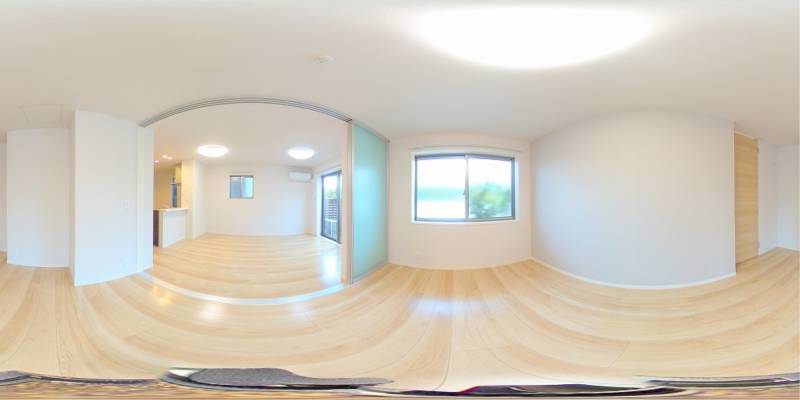 パノラマ画像洋室