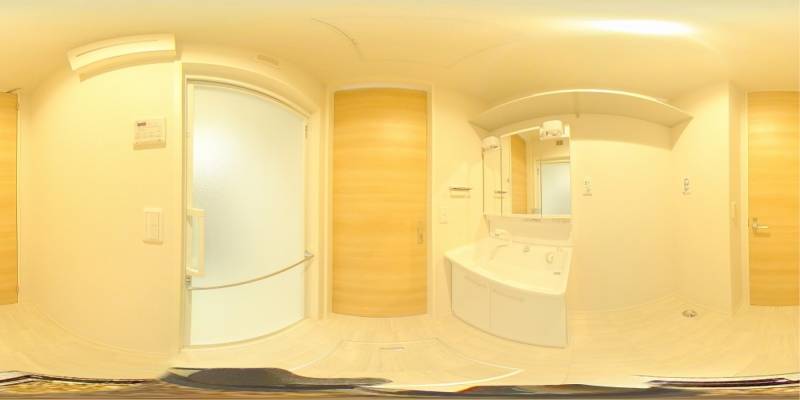 パノラマ画像洗面所