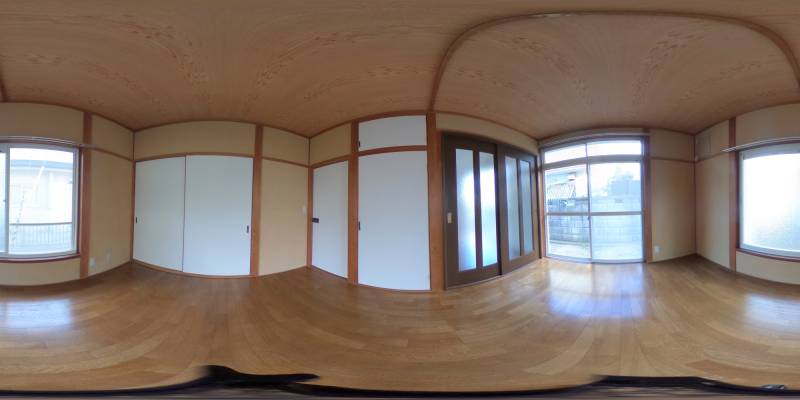 パノラマ画像洋室