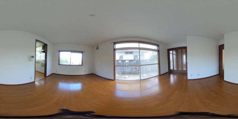 パノラマ画像リビング