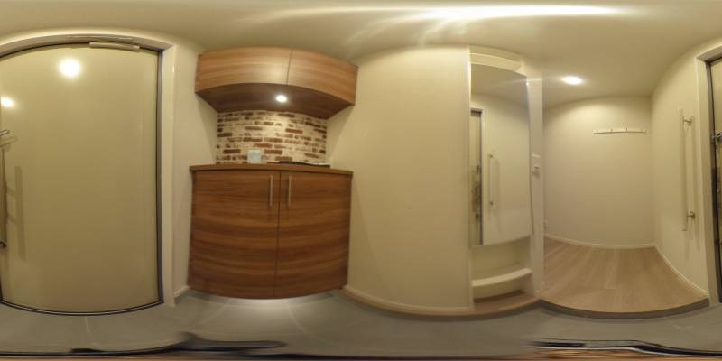 パノラマ画像玄関