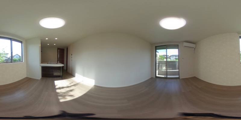 パノラマ画像リビング