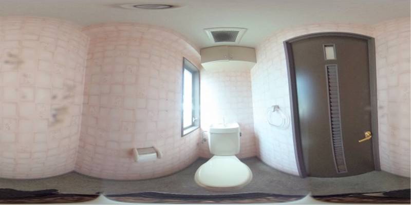 パノラマ画像トイレ