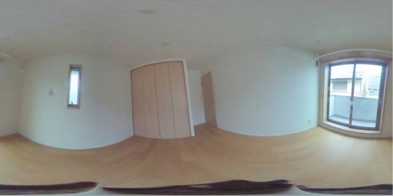 パノラマ画像洋室