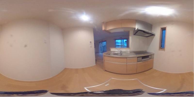 パノラマ画像キッチン