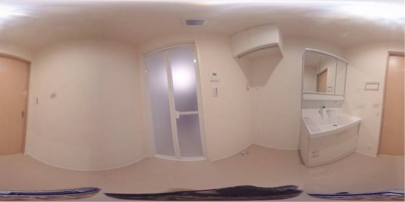 パノラマ画像洗面所