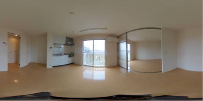 パノラマ画像リビング