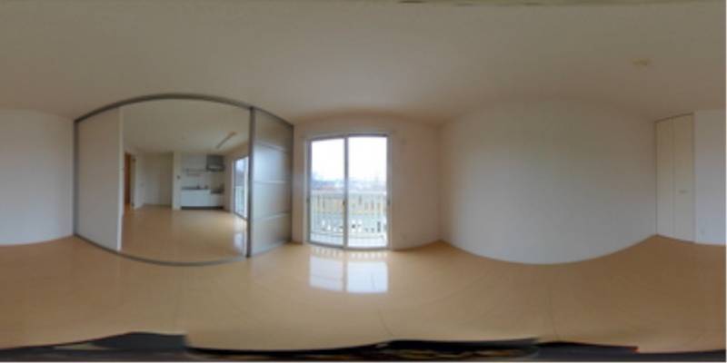 パノラマ画像洋室