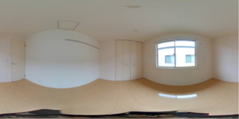 パノラマ画像洋室