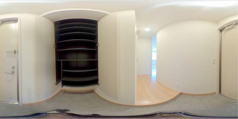 パノラマ画像玄関