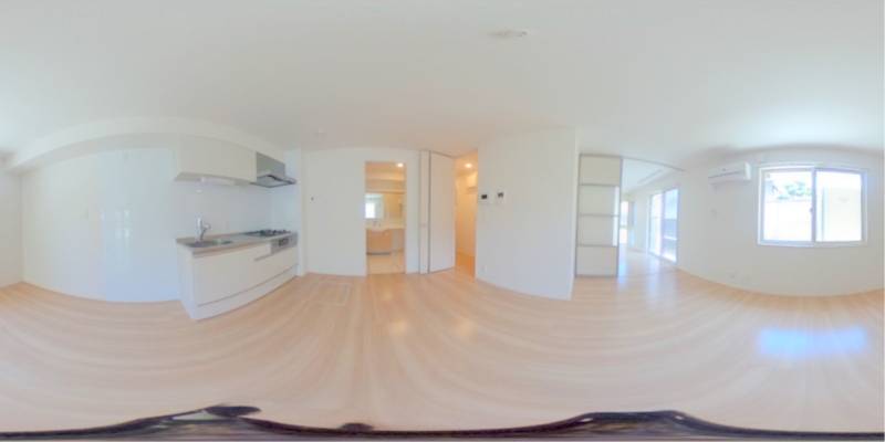 パノラマ画像リビング