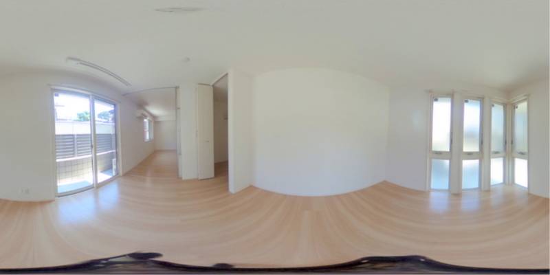 パノラマ画像洋室