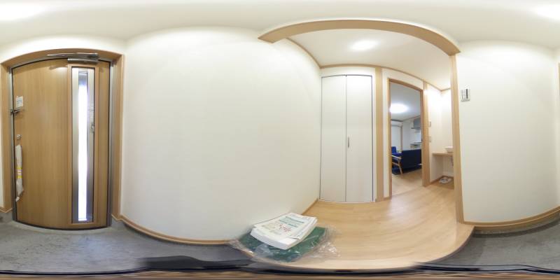 パノラマ画像玄関