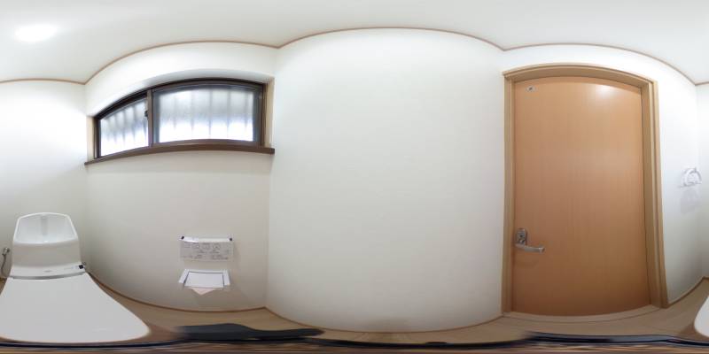 パノラマ画像トイレ
