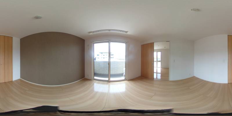 パノラマ画像洋室