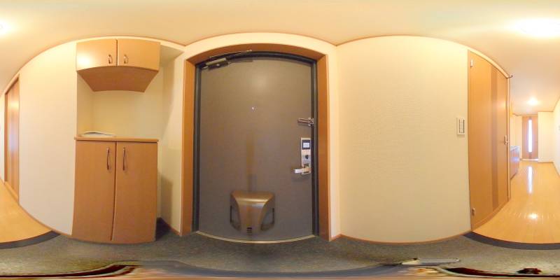 パノラマ画像玄関