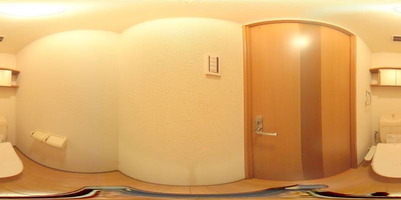 パノラマ画像トイレ