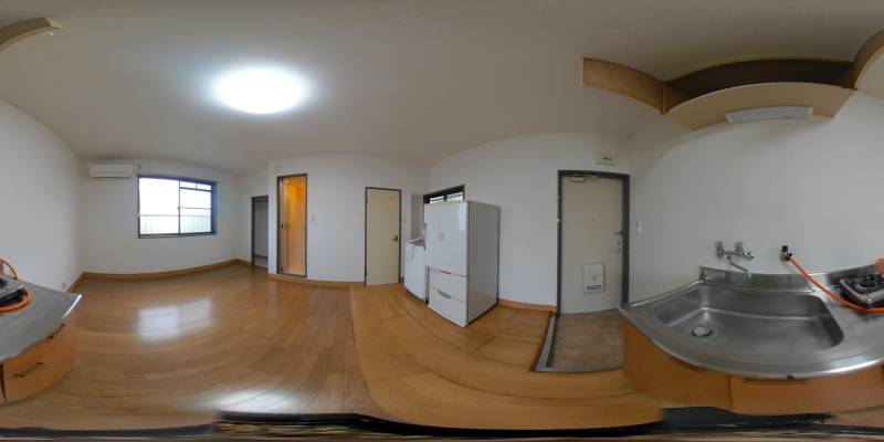 パノラマ画像キッチン