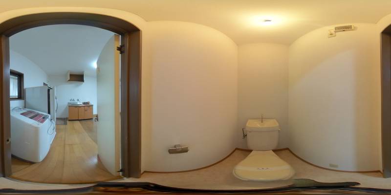 パノラマ画像トイレ