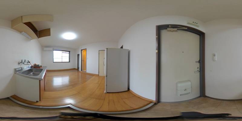 パノラマ画像玄関