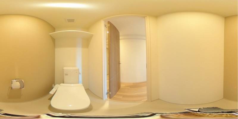 パノラマ画像トイレ