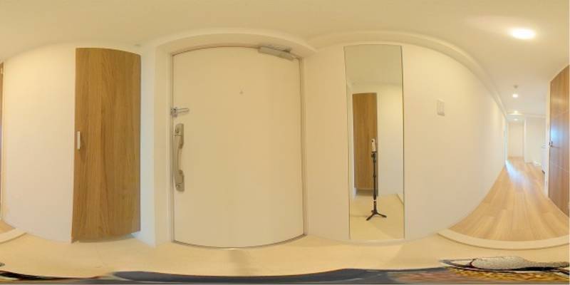 パノラマ画像玄関