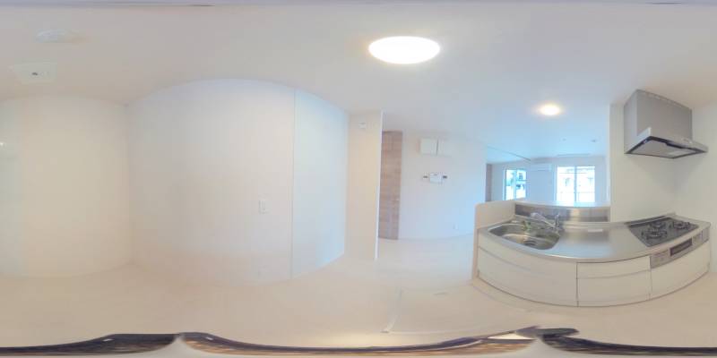 パノラマ画像キッチン