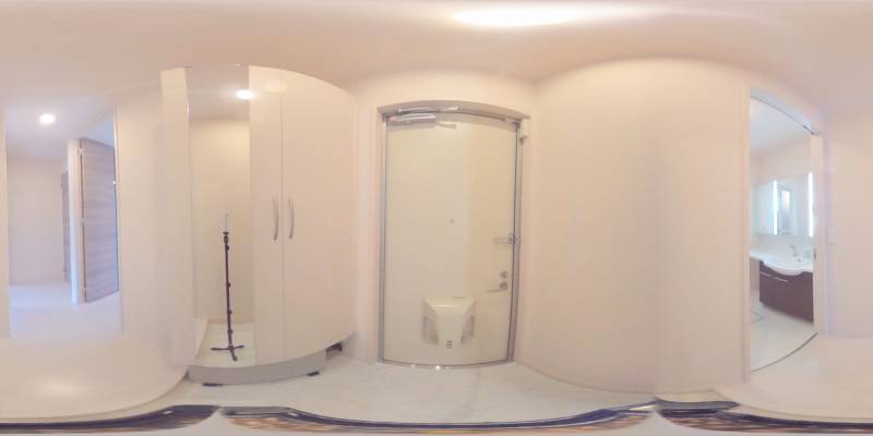 パノラマ画像玄関