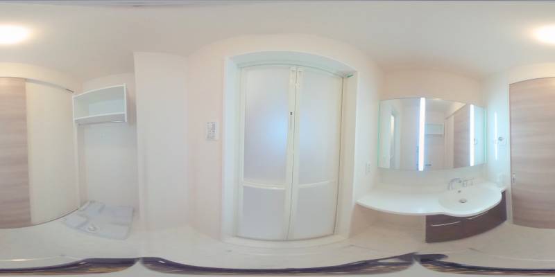 パノラマ画像洗面所