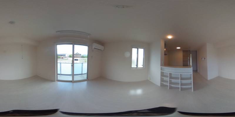 パノラマ画像リビング