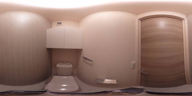 パノラマ画像トイレ