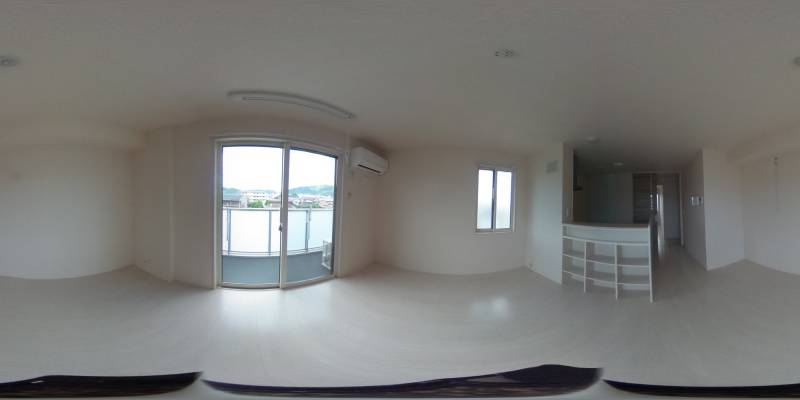 パノラマ画像リビング