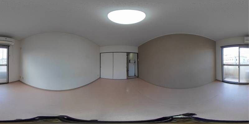 パノラマ画像洋室